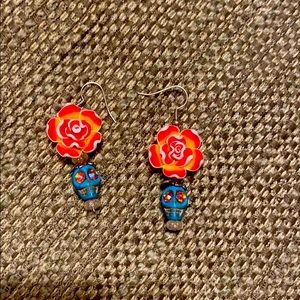 Day of the dead earrings